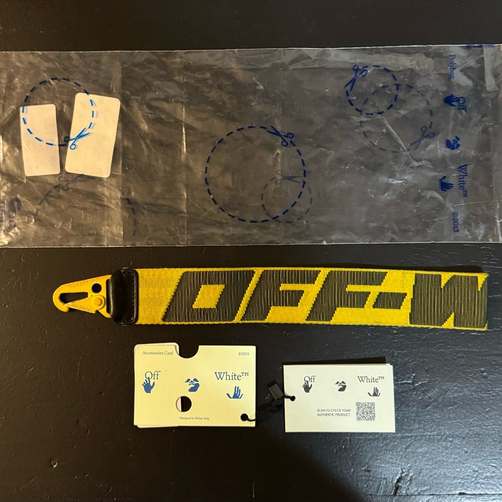 Genuine Off White Industrial Keychain 2.0
